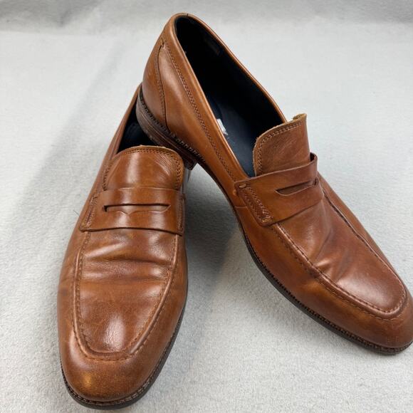 Cole Haan Grand 360 Men\'s 12M Brown Leather Penny Loafers Slip On Dress Preppy main image 14